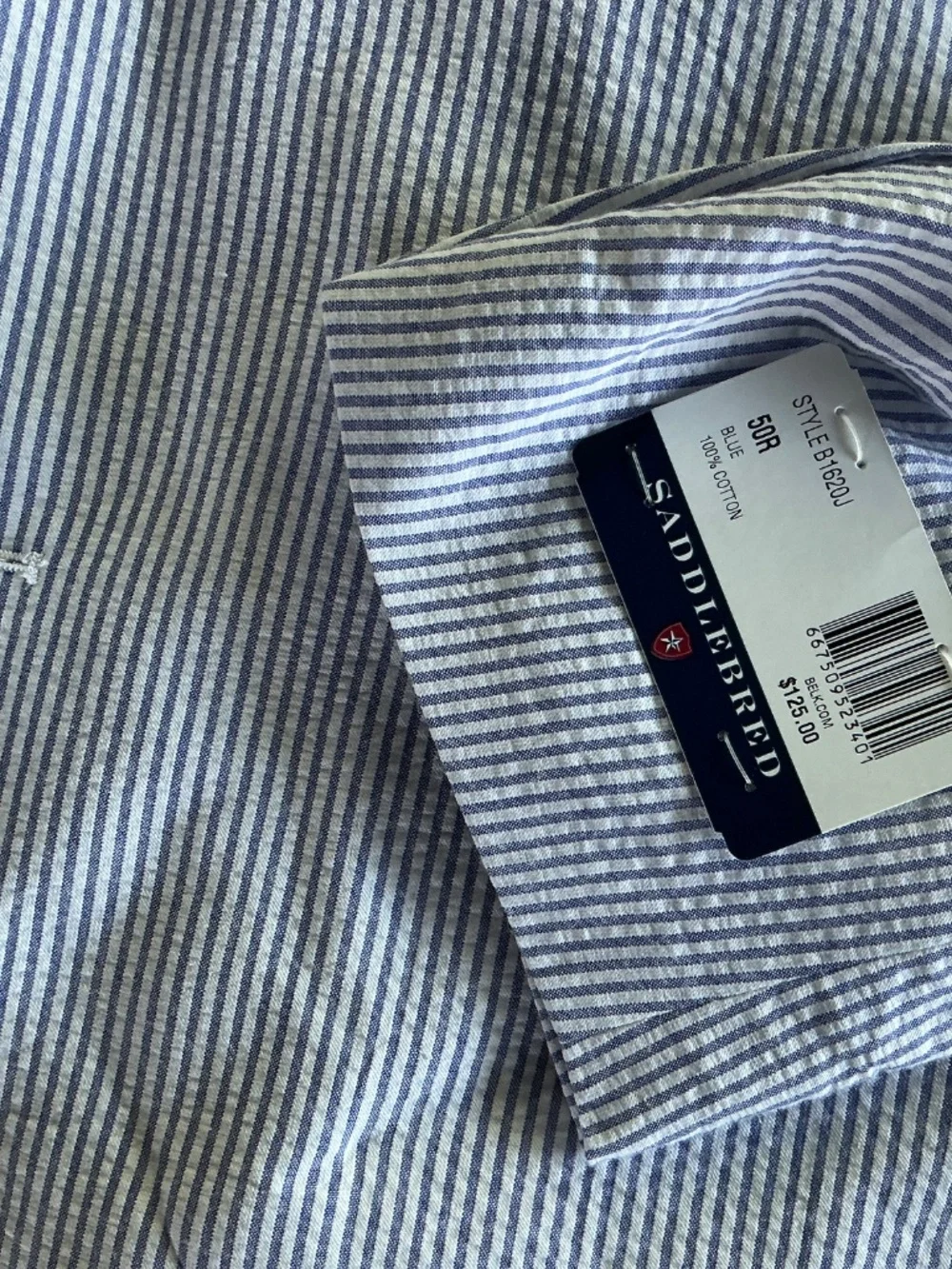 Mens Seersucker Sport Coat